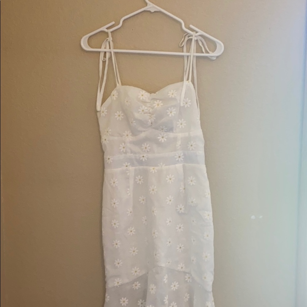 Cute white summer dress